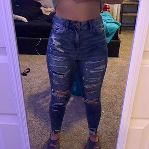 AE high waisted jeans